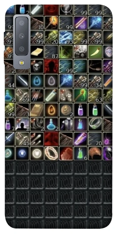 Чохол на Samsung A750 Galaxy A7 (2018) Inventory menu ver.2 фото 1 з 1