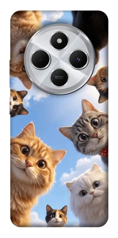 Чехол на Xiaomi Redmi 14C / Poco C75 Cats фото 1 из 1