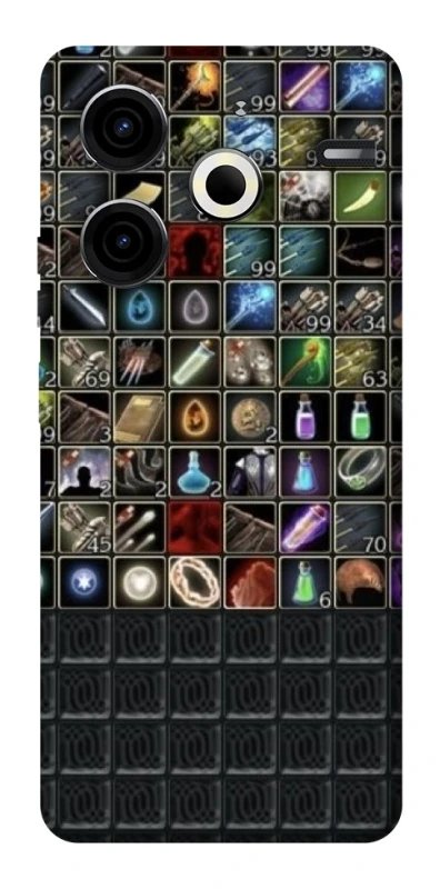 Чохол на TECNO Pova 6 Neo (LI6) Inventory menu ver.2 фото 1 з 1