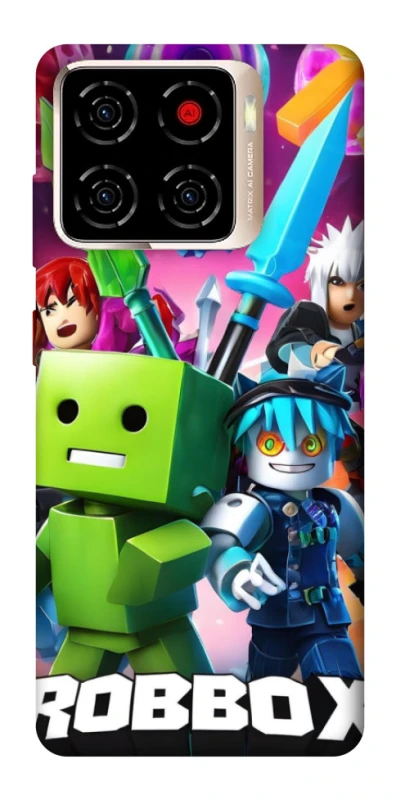 Чохол на ZTE Blade A56 Roblox gaming heroes фото 1 з 1