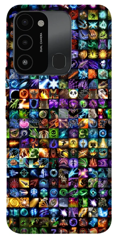 Чохол на TECNO Spark 8C Abilities menu ver.1 фото 1 з 1