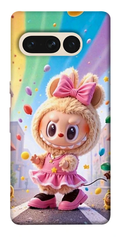 Чехол на Google Pixel 7 Pro Labubu rainbow фото 1 из 1