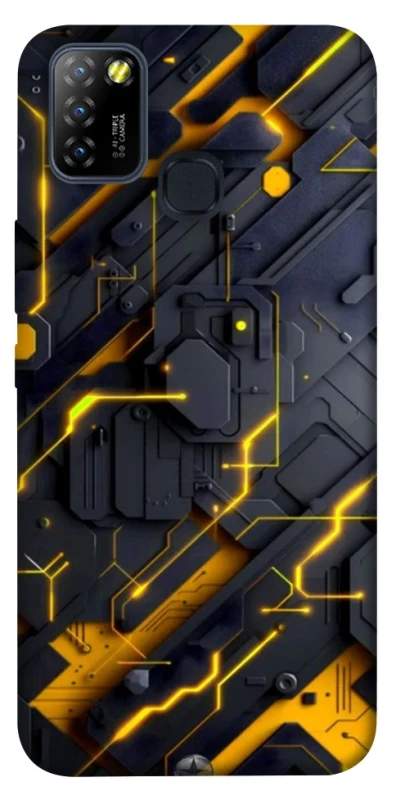 Чехол на Infinix Hot 10 Lite CyberPhone v2 фото 1 из 1