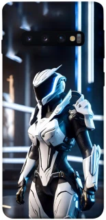 Чехол на Samsung Galaxy S10 Cyber space girl ver.6 фото 1 из 1