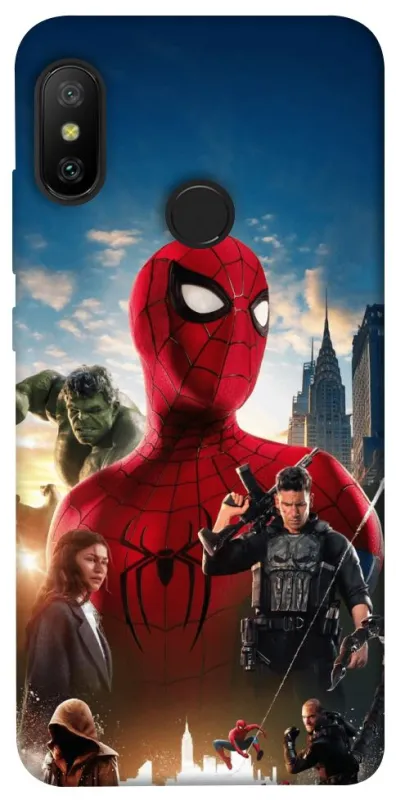 Чехол на Xiaomi Mi A2 Lite / Xiaomi Redmi 6 Pro Spider Man ver.2 фото 1 из 1