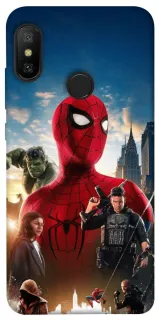 Чехол на Xiaomi Mi A2 Lite / Xiaomi Redmi 6 Pro Spider Man ver.2 фото 1 из 1