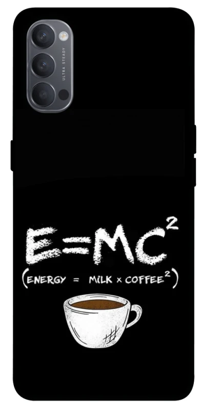 Чехол на Oppo Reno 4 Coffee formula фото 1 из 1