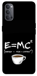 Чехол на Oppo Reno 4 Coffee formula фото 1 из 1