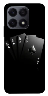 Чехол на Huawei Honor X8a Black Cards фото 1 из 1