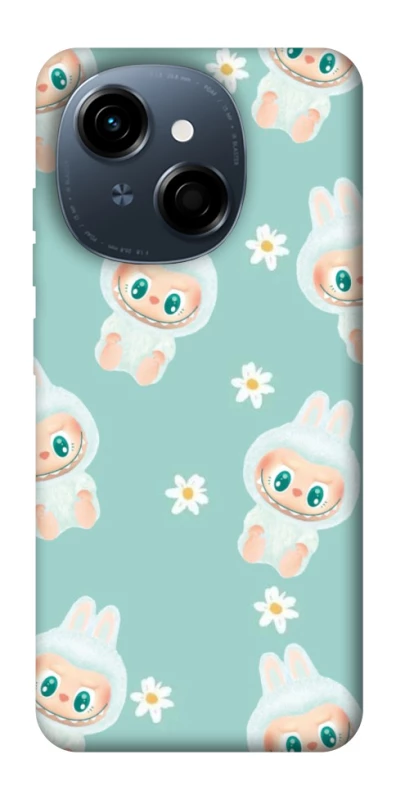 Чехол на TECNO Spark Go 1 Labubu Green фото 1 из 1