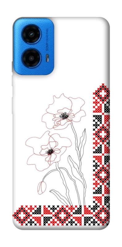 Чохол на Motorola Moto G45 Вишиванка на смартфон фото 1 з 1