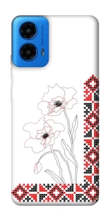 Чехол на Motorola Moto G45 Вышиванка на смартфон фото 1 из 1