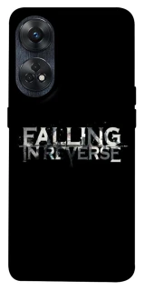 Чехол на Oppo Reno 8T 4G Falling In Reverse logo фото 1 из 1