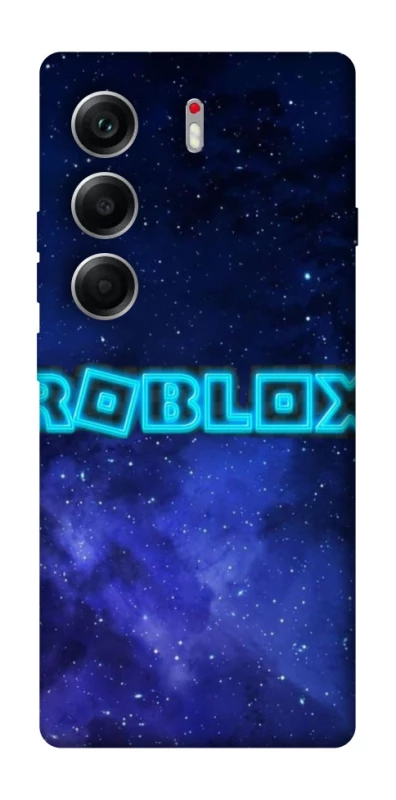 Чехол на Tecno Camon 40 Roblox Space Logo Blue фото 1 из 1