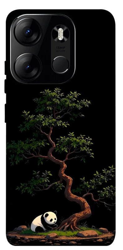 Чехол на Tecno Spark Go 2023 Panda and tree фото 1 из 1