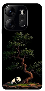 Чехол на Tecno Spark Go 2023 Panda and tree фото 1 из 1