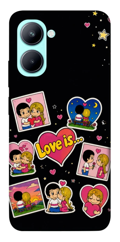 Чохол на Realme C33 Love is фото 1 з 1