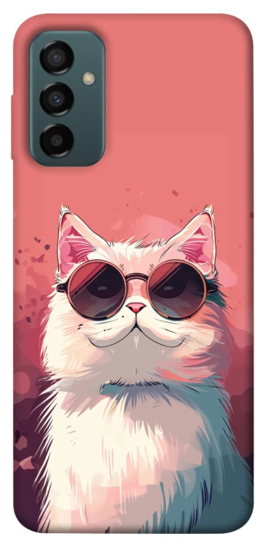 Чохол на Samsung Galaxy M23 5G Сat with glasses фото 1 з 1