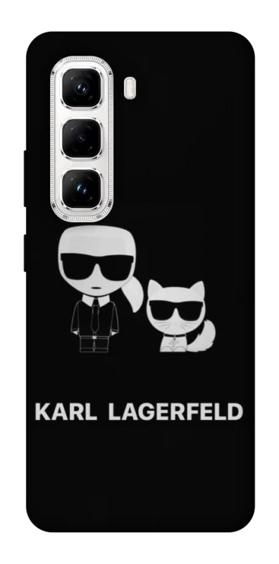 Чохол на Infinix Hot 50 Pro Karl Lagerfeld фото 1 з 1