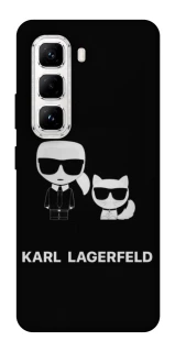 Чохол на Infinix Hot 50 Pro Karl Lagerfeld фото 1 з 1