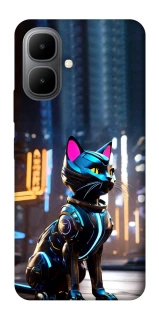Чохол на Infinix Smart 10 Cyber cat фото 1 з 1