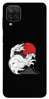 Чехол на Samsung Galaxy A12 Волны Японии v2 фото 1 из 1