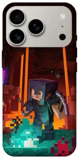 Чехол на Apple iPhone 18 Pro Minecraft game adventure фото 1 из 2