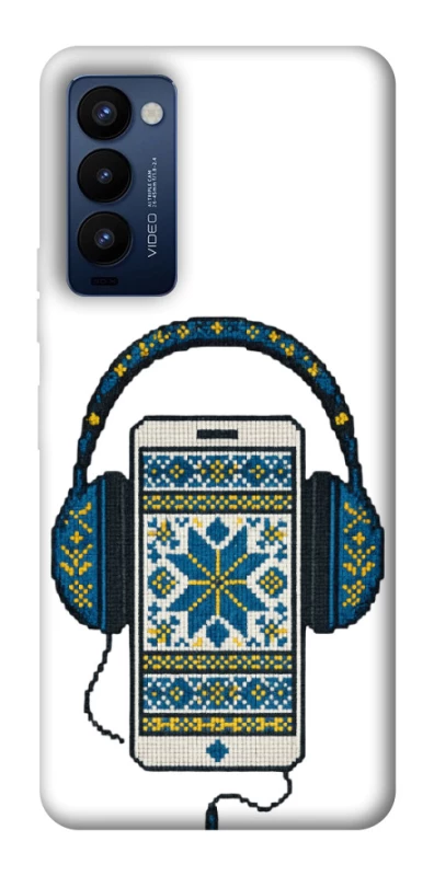 Чехол на TECNO Camon 18 Pro Современная вышиванка фото 1 из 1