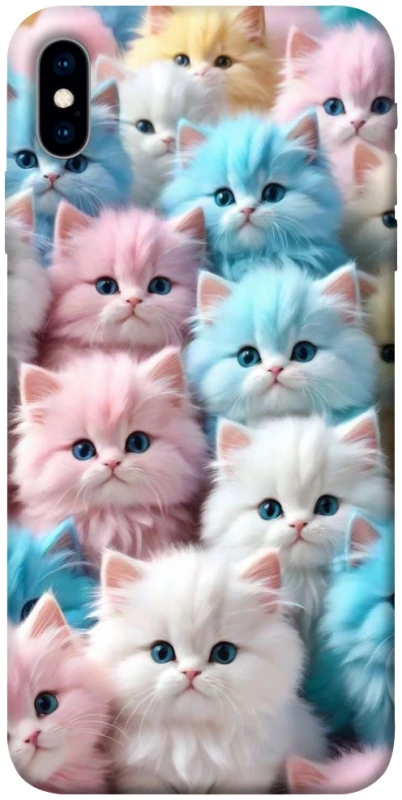 Чехол на Apple iPhone X (5.8") Kittie Love фото 1 из 1