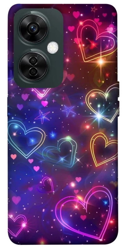 Чохол на OnePlus Nord CE 3 Lite Drawn hearts фото 1 з 1