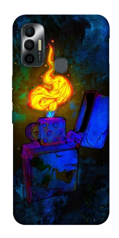 Чохол на TECNO Spark 7 Запальничка фото 1 з 1