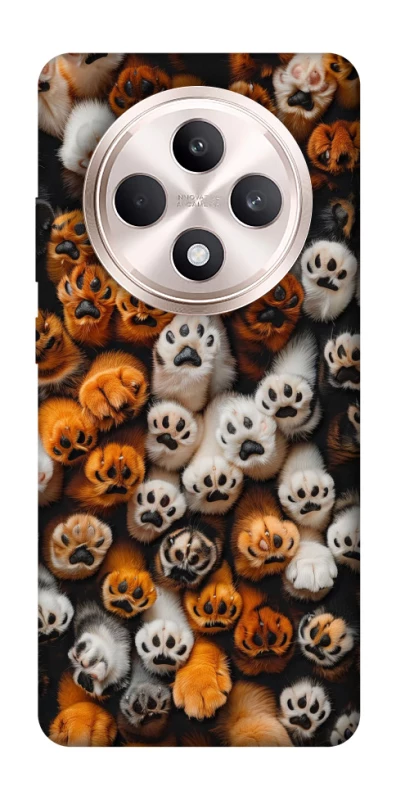Чехол на Oppo Reno 12 F 4G/5G Сat paws фото 1 из 1