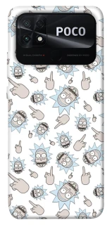 Чохол на Xiaomi Poco C40 Rick and Morty style фото 1 з 1