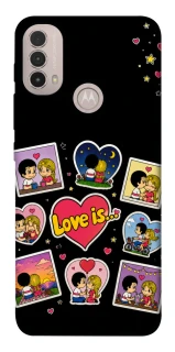 Чехол на Motorola Moto E40 Love is ver.2 фото 1 из 1