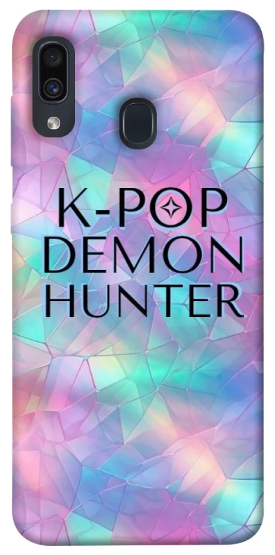 Чохол на Samsung Galaxy A20 / A30 K-Pop Demon Hunters Logo фото 1 з 1