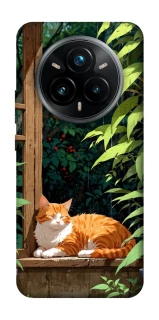 Чехол на Realme 14 Pro red cat фото 1 из 1