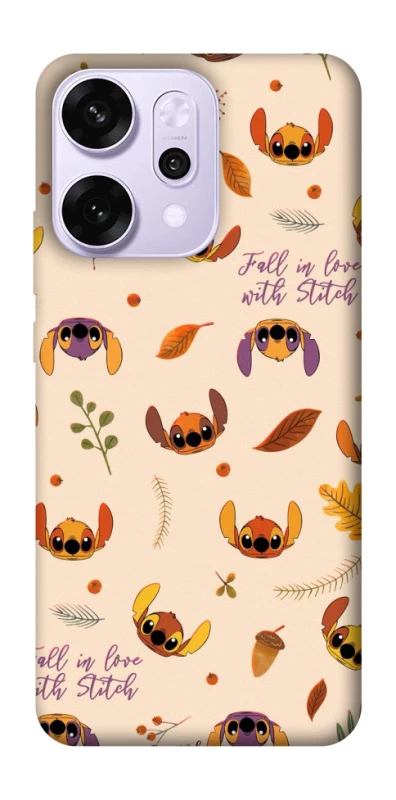 Чохол на Oppo Reno 14 Pro Fall in love with Stitch фото 1 з 1