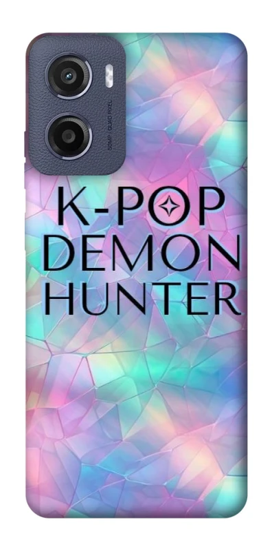 Чохол на Motorola Moto E15 K-Pop Demon Hunters Logo фото 1 з 1
