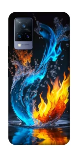 Чехол на Vivo V21 Water And Fire фото 1 из 1