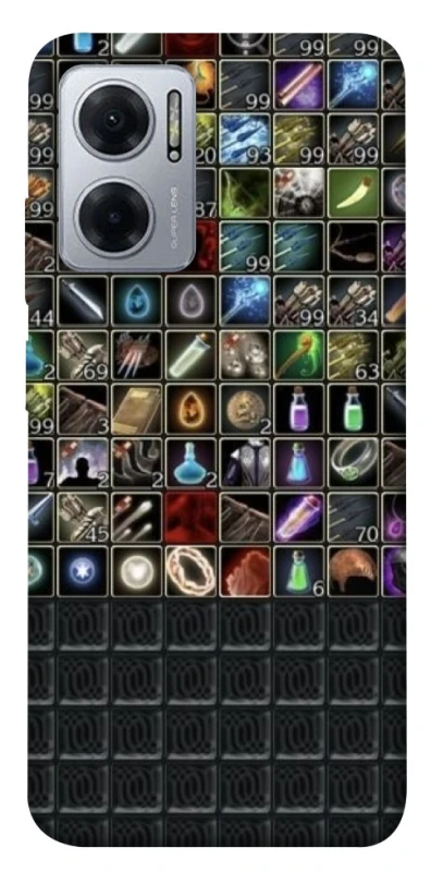 Чехол на Xiaomi Redmi Note 11E Inventory menu ver.2 фото 1 из 1