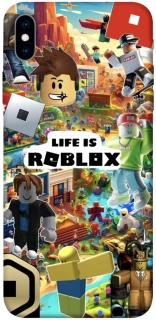 Чохол на Apple iPhone XS Max (6.5") Life is Roblox фото 1 з 1