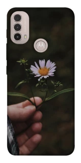Чохол на Motorola Moto E40 Ромашка v4 фото 1 з 1