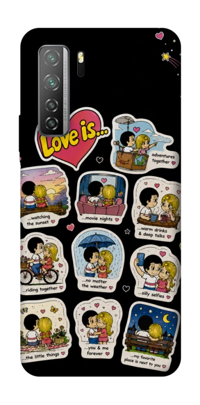 Чохол на Huawei Nova 7 SE Love is ver.4 фото 1 з 1
