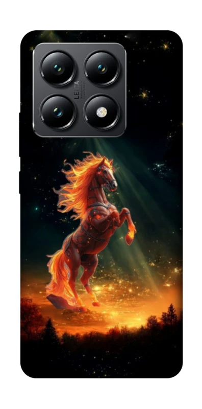 Чохол на Xiaomi 14T Red Fire Horse ver.2 фото 1 з 1