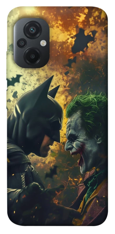 Чехол на Xiaomi Poco M5 Batman and the Joker фото 1 из 1