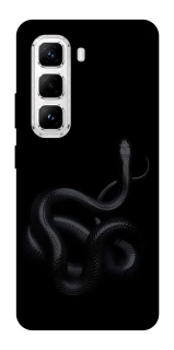 Чехол на Infinix Hot 50 Pro Black snake фото 1 из 1