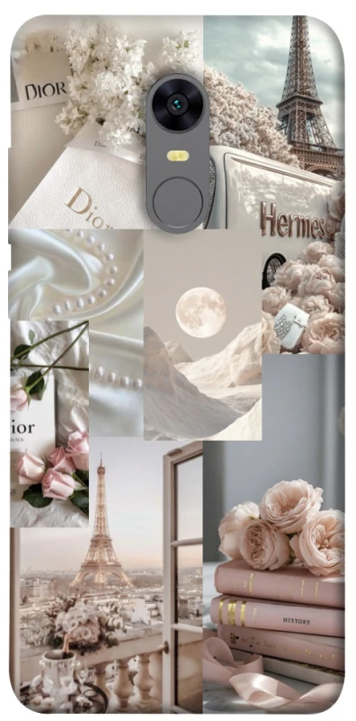 Чехол на Xiaomi Redmi 5 Plus / Redmi Note 5 (Single Camera) Fashion collage ver.6 фото 1 из 1