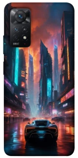 Чехол на Xiaomi Redmi Note 11 Pro 4G/5G Cyber city фото 1 из 1