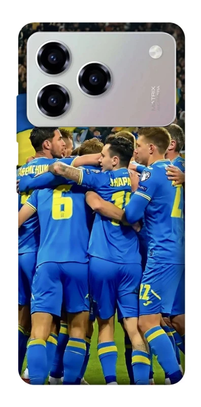 Чехол на ZTE Blade A76 Сборная Украины v3 фото 1 из 1