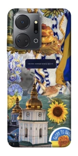 Чехол на Huawei Honor X7a Ukraine style ver.5 фото 1 из 1